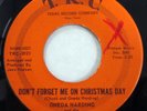 ONEDA HARDING 45 Don't Forget Me On Christmas/No Santa VG++ teen TRC x-mas Mc889
