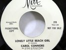 CAROL CONNORS 45 Lonely Little Beach Girl MIRA teen surf MINT- promo    Jr 2716