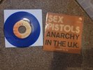 Sex Pistols Anarchy In The Uk Blue  Belgium Blue Clash Punk Damned