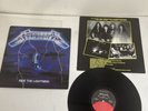 METALLICA Ride The Lightning 1984 LP VINYL  60396 ELEKTRA