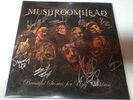 MUSHROOMHEAD BEAUTIFUL STORIES FOR UGLY CHILDREN SIGNED RED MARBLED VINYL LP