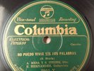 Latin. PUERTO RICO 78 rpm. A. Mesa, S. Ithier & Hernández (Guitar) Borinquen