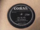 THE CRICKETS (BUDDY HOLLY)   TELL ME HOW  /  MAYBE BABY.  UK.78.rpm (1958)