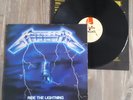 LP Vinyl - METALLICA - Ride the lightning - Schallplatte 12