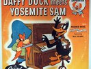Vintage 78rpm DAFFY DUCK MEETS YOSEMITE SAM Warner Records at least 70 years old
