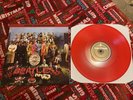 The Beatles Lp Record  SGT PEPPERS LONELY HEARTS CLUB BAND Red Vinyl