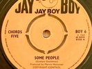 CHORDS FIVE Some People (Jay Boy) - Rare '60s mod dancer - 7