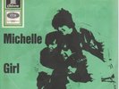 The Beatles Michelle / Girl PICTURE SLEEVE Vinyl Single 7inch NEAR MINT