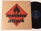 MASSIVE ATTACK - Blue Lines - Uk Lp With Inner 1991 - just 'Massive' on label