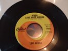 LOU RAWLS When Love Goes Wrong /Show Business CAPITOL NORTHERN SOUL USA 45