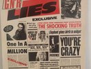 GUNS N' ROSES G N' R Lies 1986 LP GLAM/HAIR METAL HARD ROCK AXL ROSE RARE VINYL