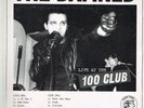 THE DAMNED - LIVE AT THE 100 CLUB (CMQLP1499) WHITE VINYL + POSTER OFFICIAL LP