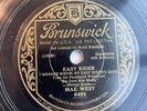 78 RPM - MAE WEST - Easy rider - BRUNSWICK 6495 - US PRESS