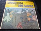 Thelonious Monk plays Duke Ellington UK Riverside LP RLP 12-201