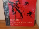 LP CHET BAKER QUARTET: RUSS FREEMAN Japanese PACIFIC JAZZ Vinyl w/OBI + Insert