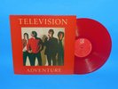 TELEVISION -ADVENTURE--1978 ELEKTRA POST PUNK RED VINYL NEAR MINT
