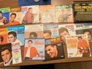 ELVIS PRESLEY Collector's Series 15 records with picture sleeves in box 45 set