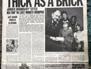 Jethro Tull - ORIGINAL Thick As A Brick FULL NEWSPAPER Vinyl