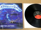 Hand Signed Metallica Ride The Lightning Vinyl LP