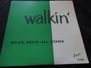 Miles Davis All Stars : Walkin' UK pressing LP Esquire 32-098