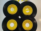 Sun 45rpm Vinyl records x 4, BillyRiley, Tony Rossini, Bill Yates, Warren Smith 