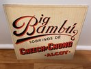 Big Bambu “Cheech and Chong” Alcoy LP with rolling paper