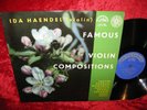 1962 CZECH EXC+ TO NM SUPRATHON SUA 10465 MONO IDA HAENDEL FAMOUS VIOLIN COMPOST