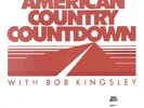 American Country Countdown With Bob Kingsley 4 Vinyl, LP Set 11-18-1989