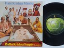 BEATLES / RADHA KRISHNA TEMPLE Hare Krishna Mantra RARE Sweden 45 Apple 15 HEAR