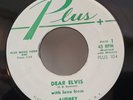 Audrey  DEAR ELVIS  (NOVELTY/POP/ELVIS RELATED 45) #104 PLAYS VG++