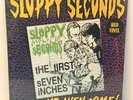 SLOPPY SECONDS the first seven inches.. RED COLORED VINYL Lp Record SEALED / NEW