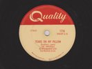 Little Anthony/Imperials - TEARS ON MY PILLOW - Canadian  QUALITY 1776 - 78rpm