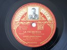 Louis Armstrong Edith Piaf La Vie en Rose French 78RPM Decca #Listen#