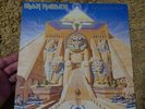 Iron Maiden - Powerslave 1984 UK LP EMI 1st with TEXTURED SLEEVE   EX+