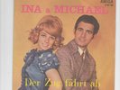 Ina Martell u. Michael Hansen, Der Zug fährt ab - AMIGA 450 751  Single7 - 1969