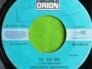 ORQUESTA AMAZONAS EL YOYO - SALSA GUAGUANCO ECUADOR  45RPM (escuchar )