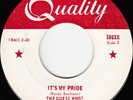Guess Who? -It's My Pride/His Girl -Quality 1863 1966 MONO 45 mod garage Nuggets