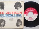 LED ZEPPELIN 'Muchisimo Amor (Whole Lotta Love)' 1969 Spanish 7