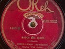 OKEH 8455 BLIND LEMON JEFFERSON Match Box Blues  1926 78 rpm COUNTRY  BLUES GG+