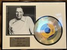 FRANK SINATRA 24K GOLD PLATED SINGLE “My Way” 45 LIMITED EDITION 2662/5000 COA