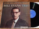 Bill Evans Trio Portrait In Jazz VG+ DG Mono Riverside lp Scott LaFaro