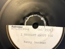 BENNY GOODMAN  MILDRED BAILEY Thought About 78 TEST PRESSING matrix WCO-26196-A