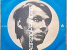 FABRIZIO DE ANDRE Il gorilla GEORGES BRASSENS RARE 45T SP 1970 Pressage ITALIE
