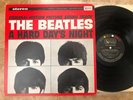 BEATLES HARD DAY'S NIGHT ORIG'64 STEREO UNITED ARTISTS 1ST PRESS BLACK LBL VG+
