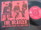 THE BEATLES  SWEDISH SP SHE LOVES YOU R 5055  to rare collector 63
