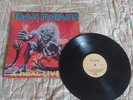 Iron Maiden - A Real Live One  vinyl Lp Venezuela 1993 yellow labels