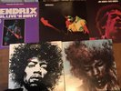 Jimi Hendrix 5 LP Set-High Live redVinyl-Kiss The Sky promo-Band of Gypsys album