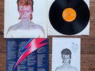David Bowie Aladdin Sane UK RCA 3T/3T 1st Pressing With Fan Club Insert