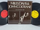 Miles Davis & John Coltrane Live in Stockholm 1960 2x LP Vinyl 1985 Original EX