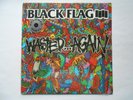 Black Flag, WASTED...AGAIN - Org.-US-LP 1987 - Blue Translucent Vinyl - wie neu